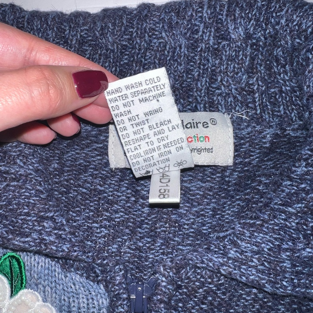 Vintage Winter Patchwork Zip-Up - image 6